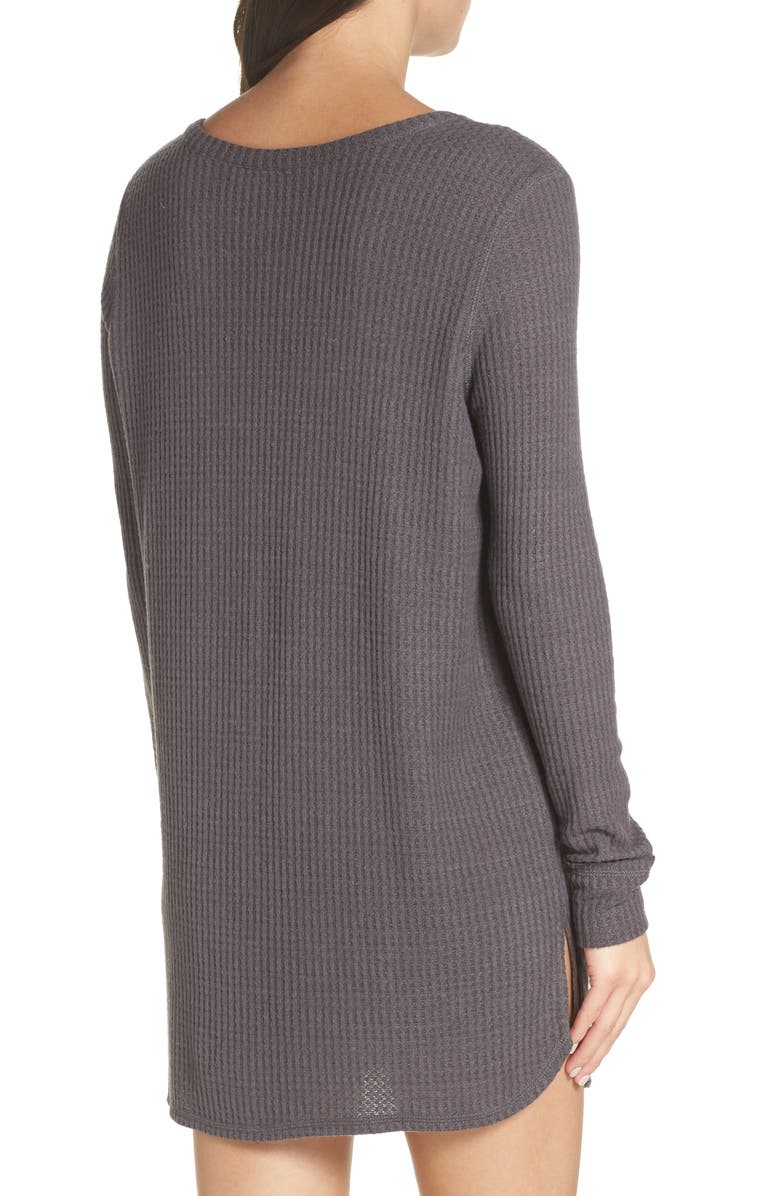 Make + Model Thermal Nightshirt, Alternate, color, 