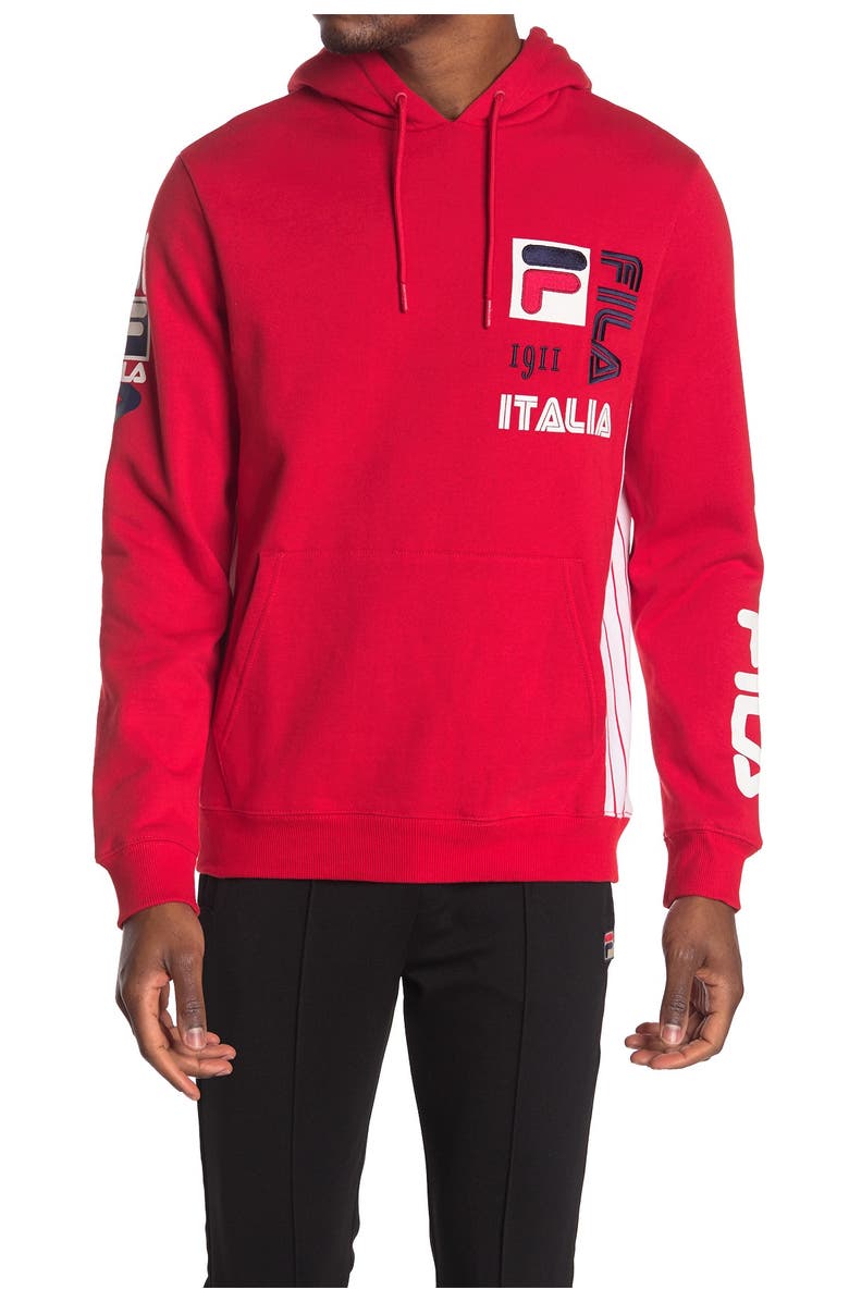 FILA Anders Drawstring Hoodie, Main, color, 