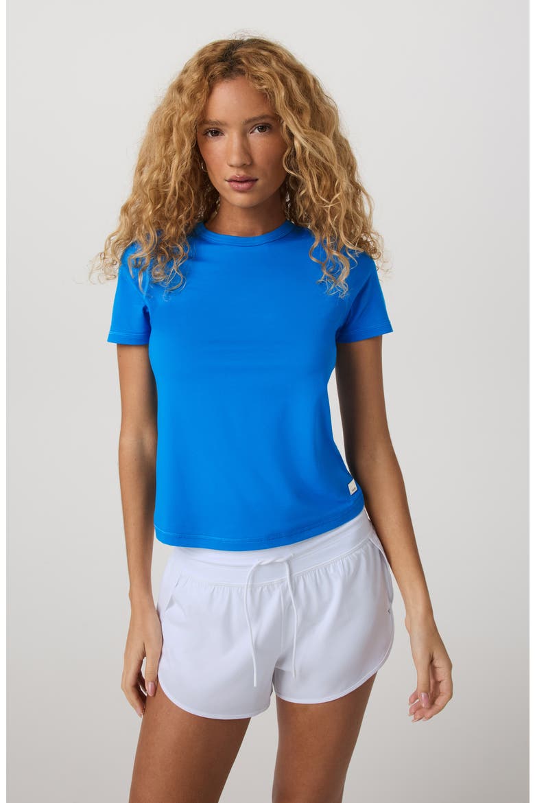 Lux Performance T-Shirt, Alternate, color, REGATTA BLUE