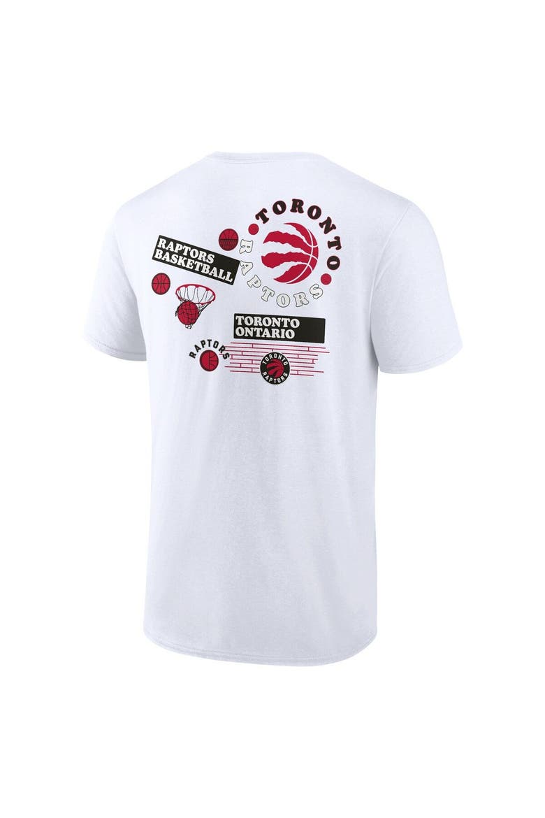 Men's Fanatics Branded White Toronto Raptors Street Collective T-Shirt, Alternate, color, White