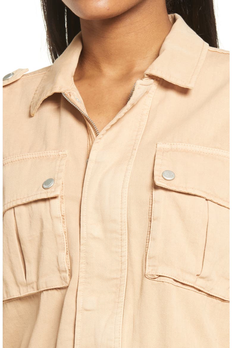 Twill Utility Jacket, Alternate, color, SUN BURN