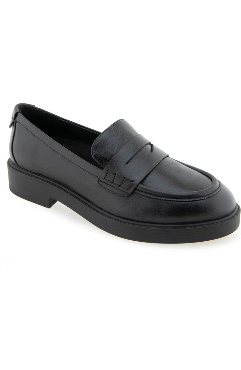 Aerosoles Poeta Penny Loafer, Main, color, Black