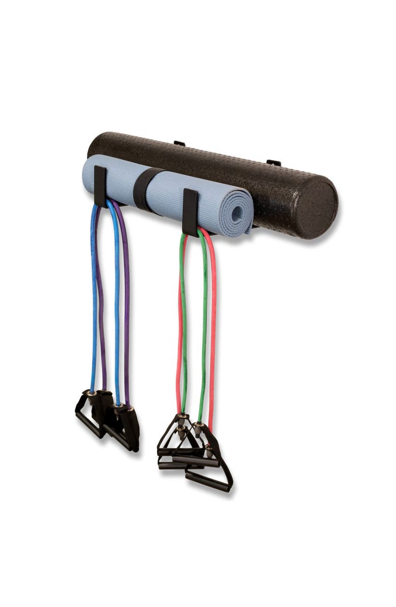 StoreYour Serenity Yoga Mat Display | Minimalist Rack | X-Large, Alternate, color, Black