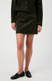 French Connection Corduroy Miniskirt