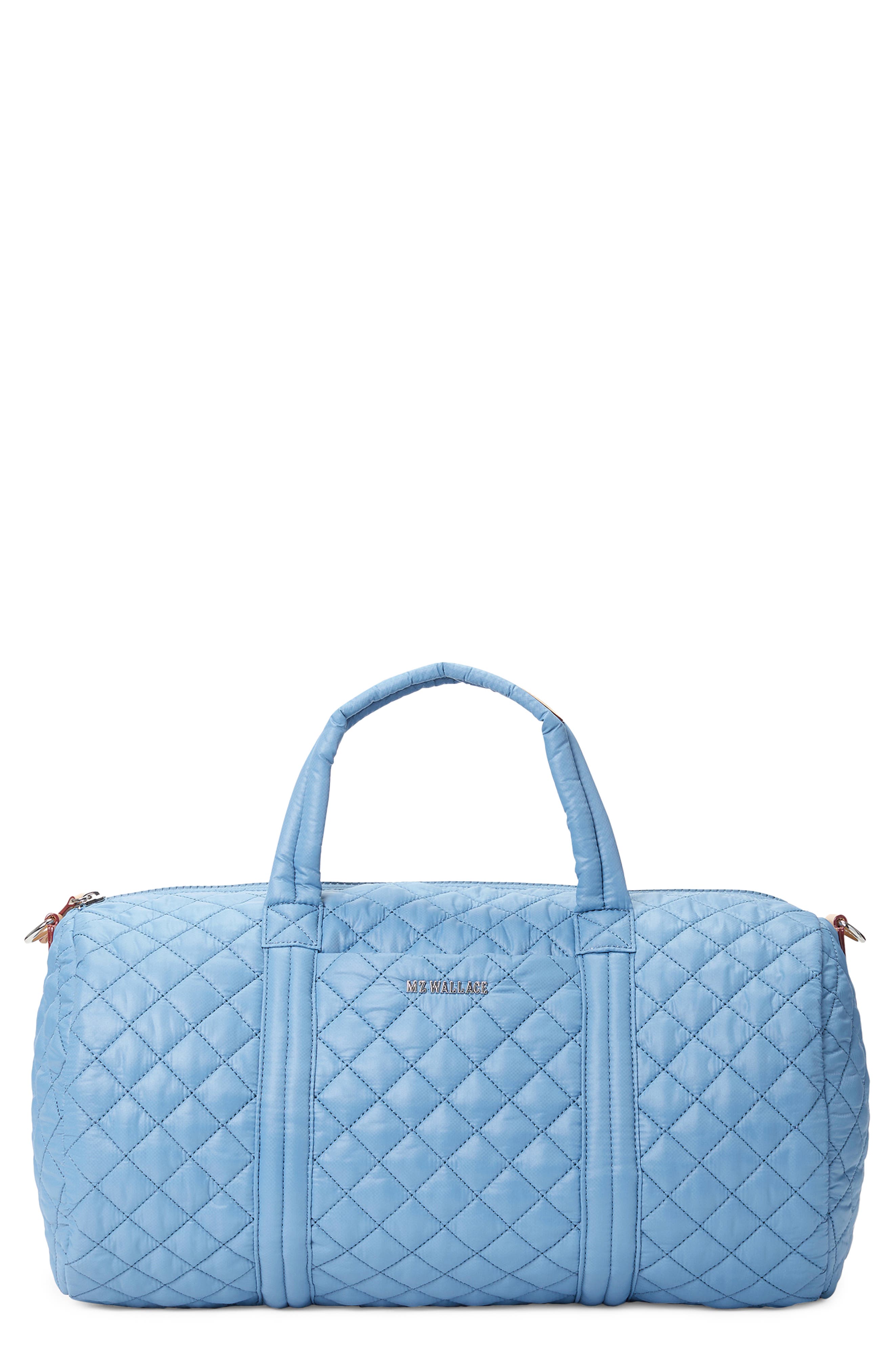 MZ Wallace Morgan Quilted Nylon Duffle Bag, Main, color, 