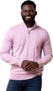 Hope & Henry Men's Organic Fine Gauge Half Zip Sweater