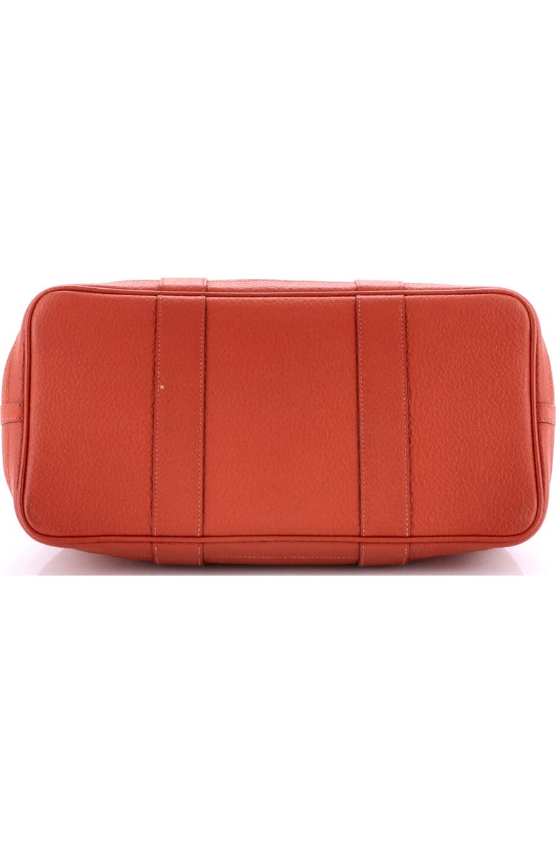 Pre-Owned Hermes Garden Party Tote Leather 36, Alternate, color, Rouge Duchesse