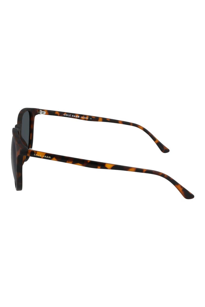 55mm Vintage Round Sunglasses, Alternate, color, MATTE TORTOISE