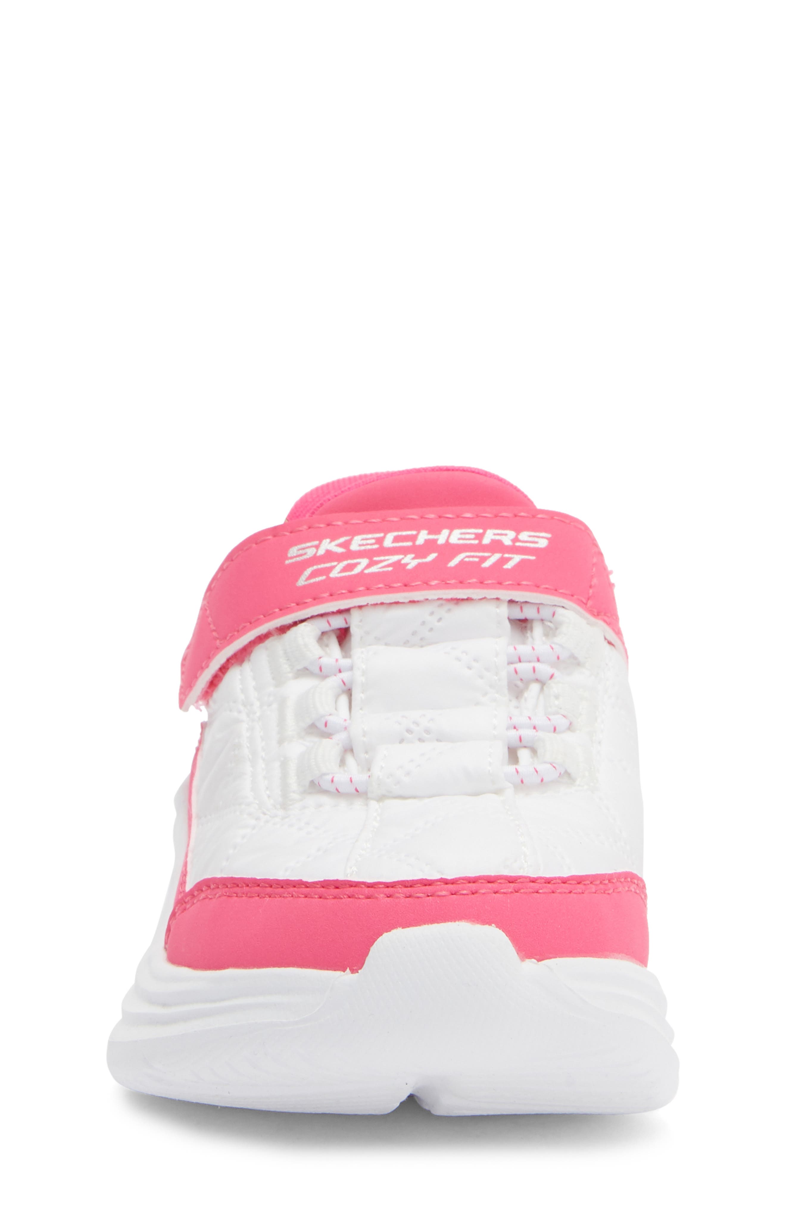 Kids' Cozy Fit Sneaker, Alternate, color, WHITE PINK