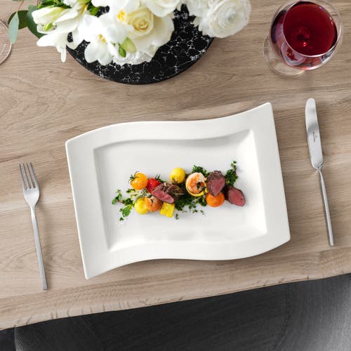 Villeroy & Boch New Wave Serving Dish In White