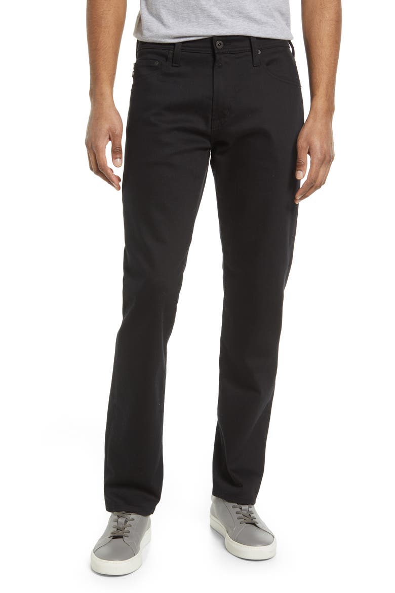 Everett Slim Straight Leg Jeans, Main, color, FATHOM