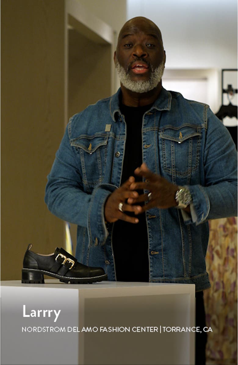 Collyn Monk Strap Loafer, sales video thumbnail