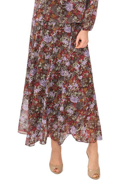 Print Maxi Skirt