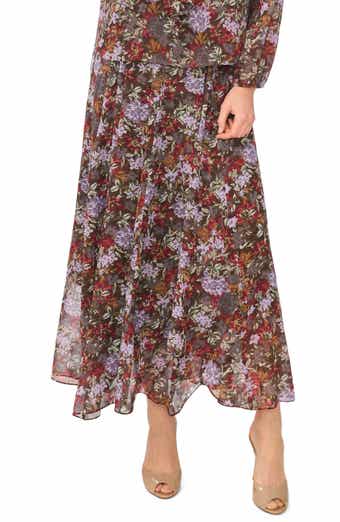 Print Maxi Skirt