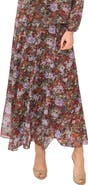 Halogen® Print Maxi Skirt