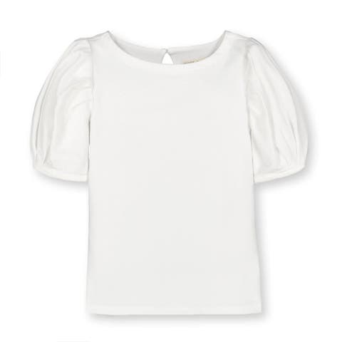 Baby Girls' Bubble Sleeve Knit Top, Infant