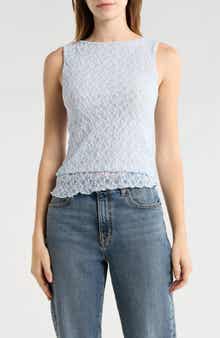 Elodie Sleeveless Lace Top