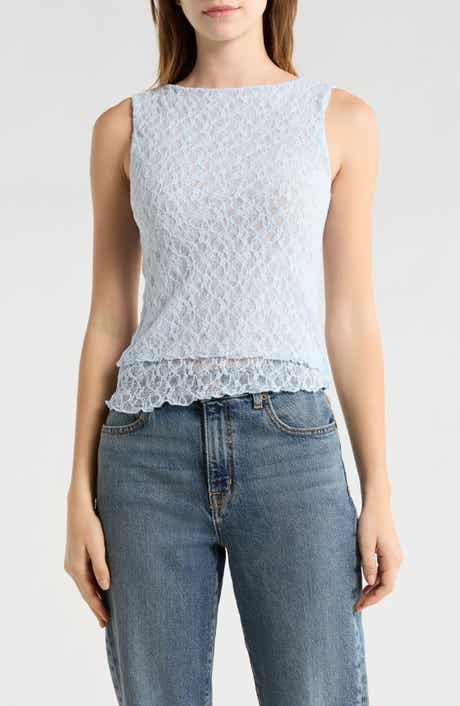 Elodie Sleeveless Lace Top