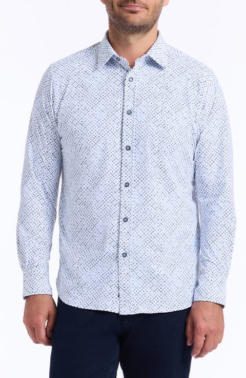 Montagu Knit Button-Up Shirt