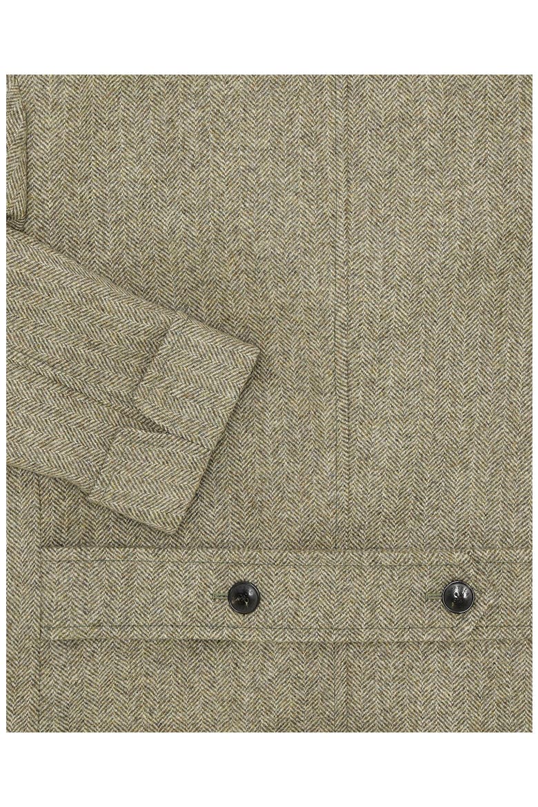Double Breasted Bogart Coat, Alternate, color, Green