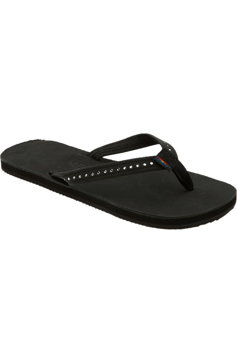 Rainbow<sup>®</sup> Kids' Crystal Flip Flop, Main, color,