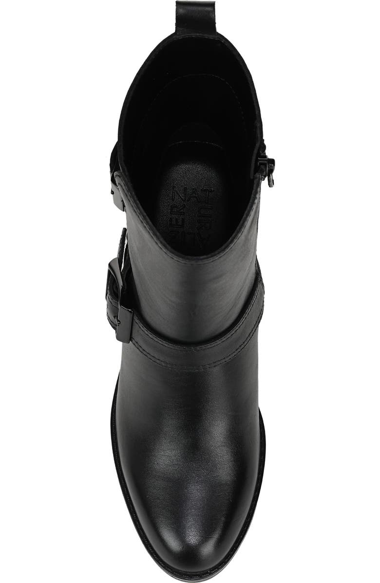 Naturalizer Vail Buckle Boot, Alternate, color, Black