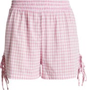 BP. Woven Gingham Shorts
