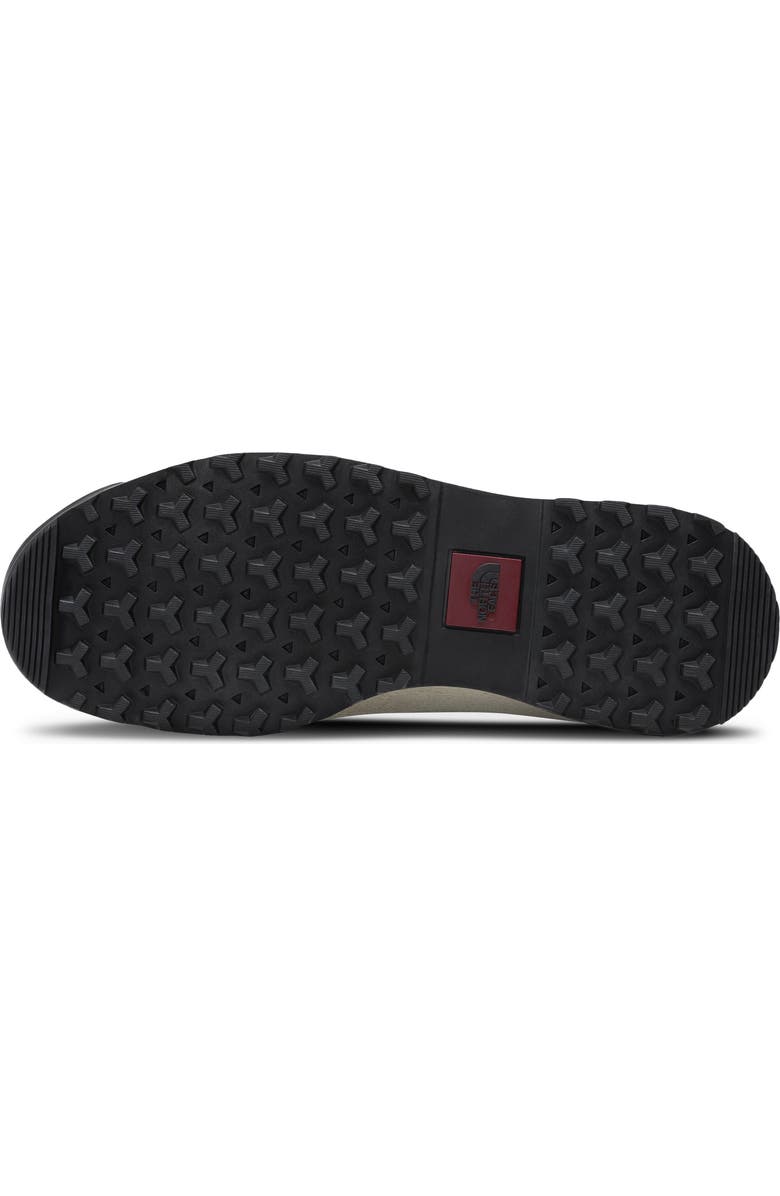 The North Face Back to Berkeley IV Leather Waterproof Hiking Boot, Alternate, color, White Dune/ Tnf Black