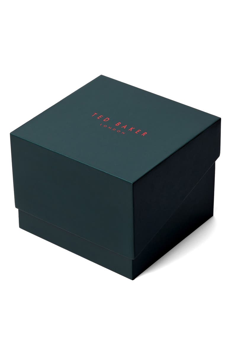 Ted Baker London Phylipa Leather Strap Watch & Bracelet Set, 34mm, Alternate, color, 