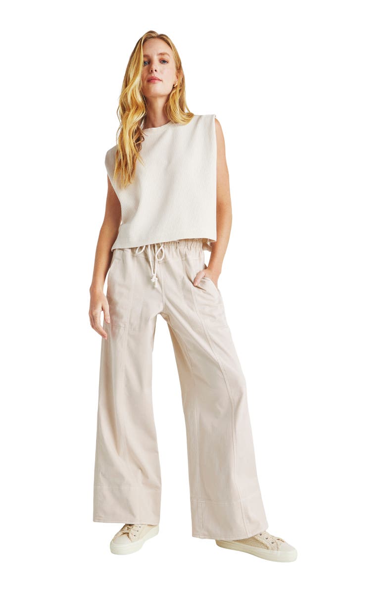 Splendid Annika Paperbag Waist Wide Leg Pants, Alternate, color,