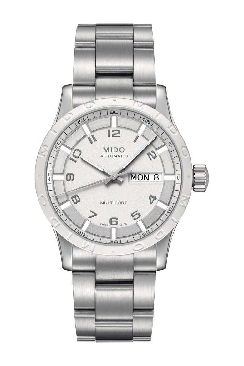 Arab Throw Rug MIDO Men's Multifort Bracelet Watch, 38mm (Men) | Nordstromrack
