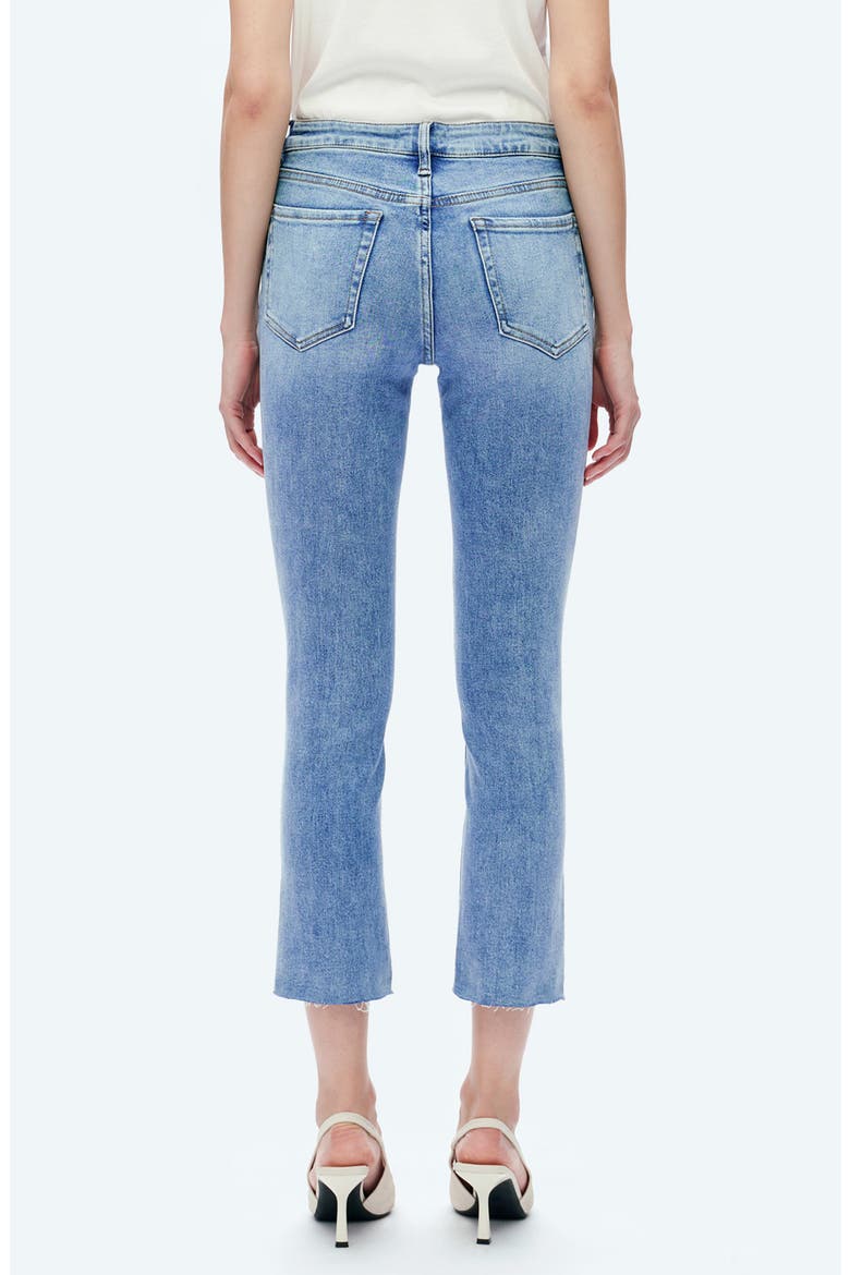Raw Hem Crop Skinny Jeans, Alternate, color, LONELY