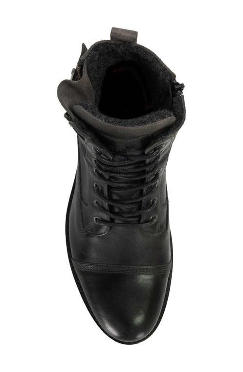 Dune London Call Moto Boot In Gray