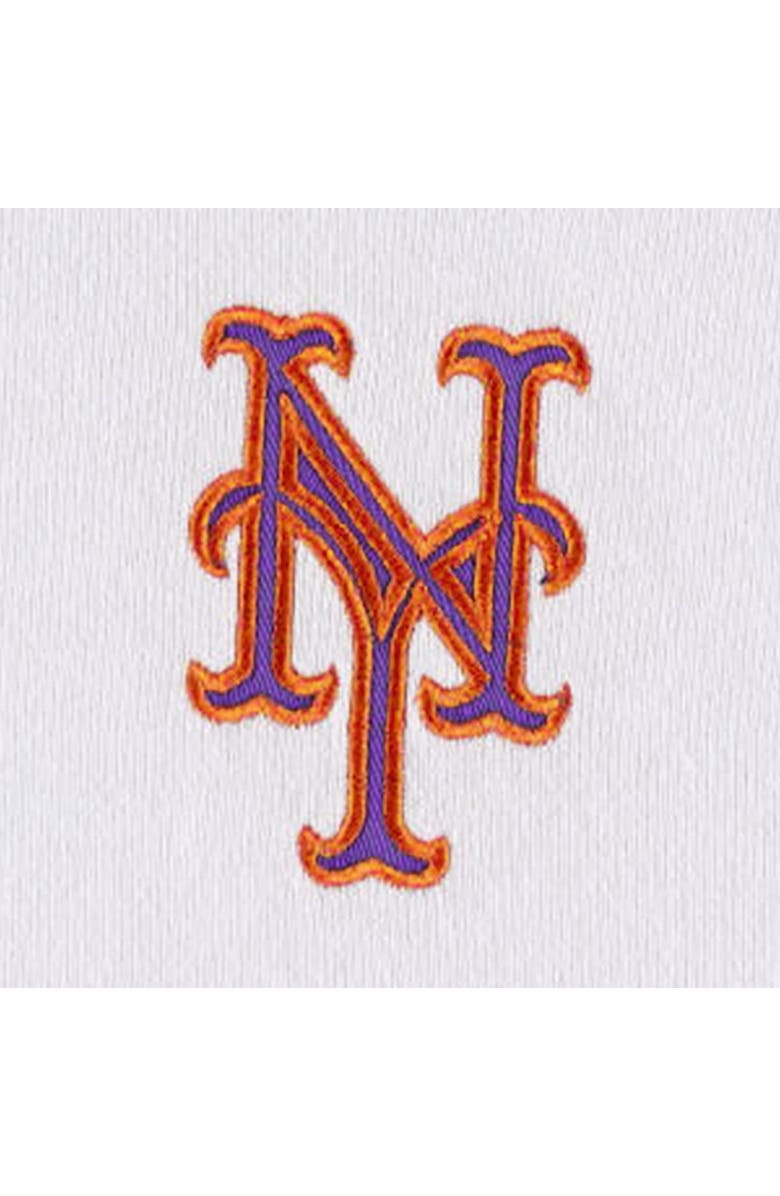 DKNY SPORT Women's DKNY Sport Royal/White New York Mets Bobbi Colorblock Pullover Hoodie, Alternate, color, 