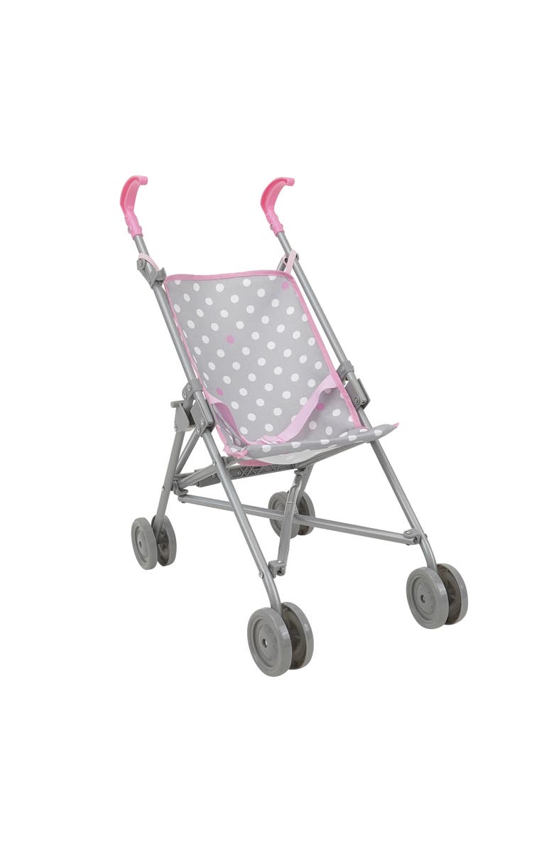 509 Crew Cotton Candy Pink Umbrella Doll Stroller Fits Dolls to 24", Main, color, Multicolored