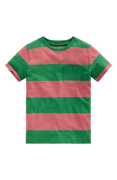 Kids' Stripe Pocket T-Shirt (Toddler, Little Kid & Big Kid)