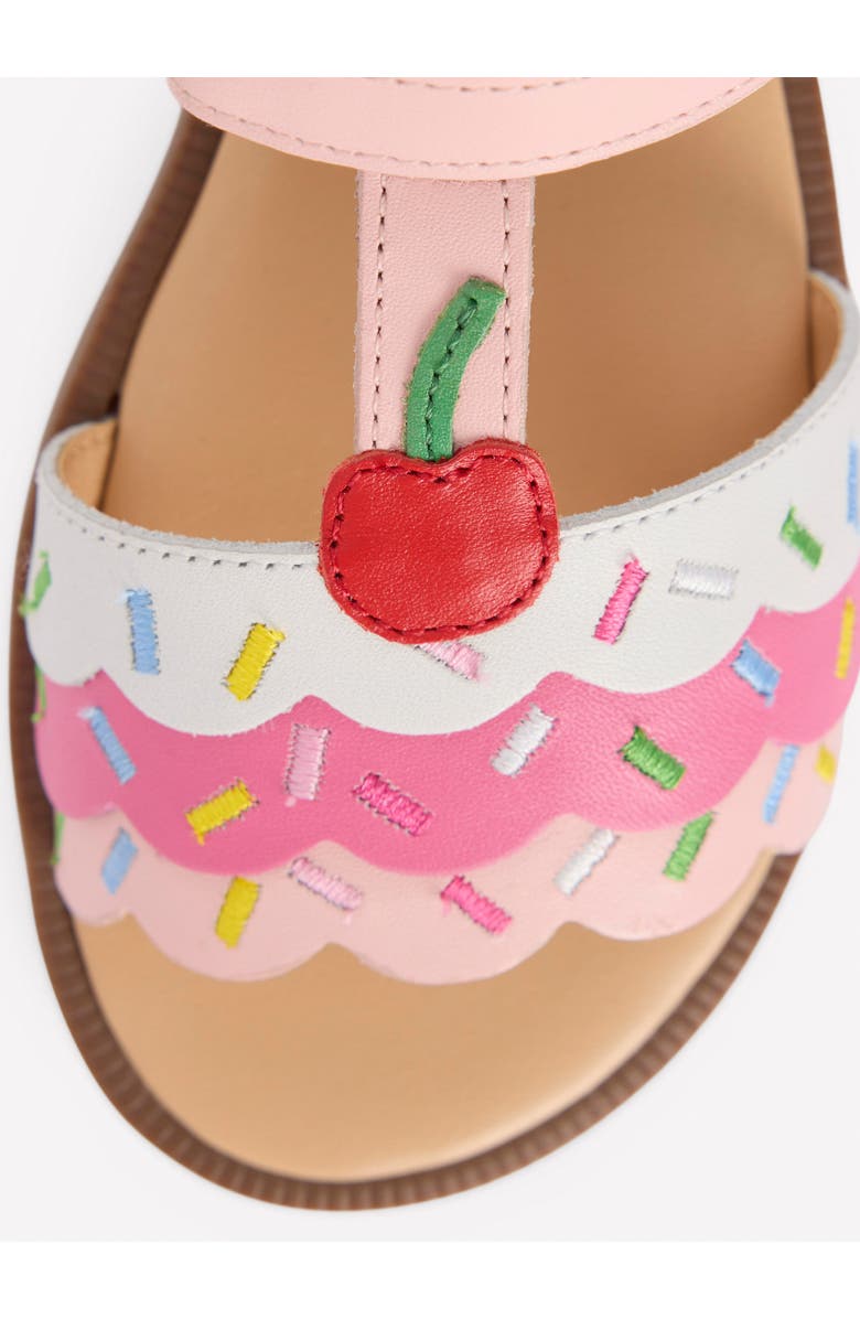 Mini Boden Kids' Fun Ankle Strap Sandal, Alternate, color, Sundae