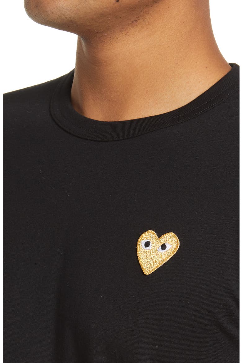 Crewneck T-Shirt, Alternate, color, BLACK 1
