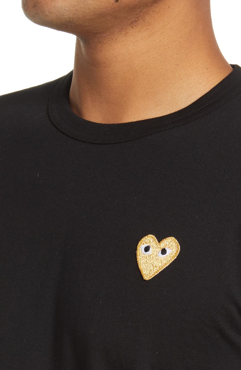 Comme des Garçons PLAY Crewneck T-Shirt, Alternate, color, 