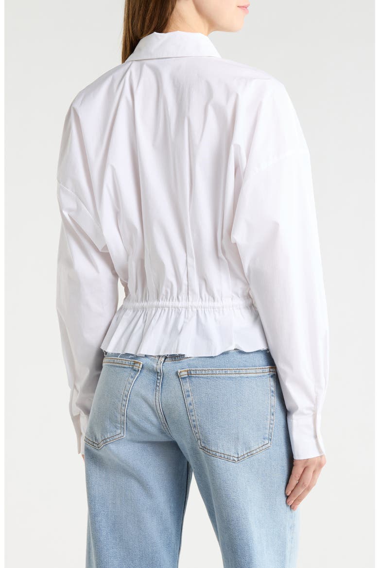 Primrose Button-Up Shirt, Alternate, color, WHITE