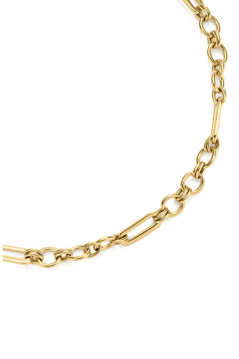 Eternal Link Chain Necklace, Alternate, color, GOLD
