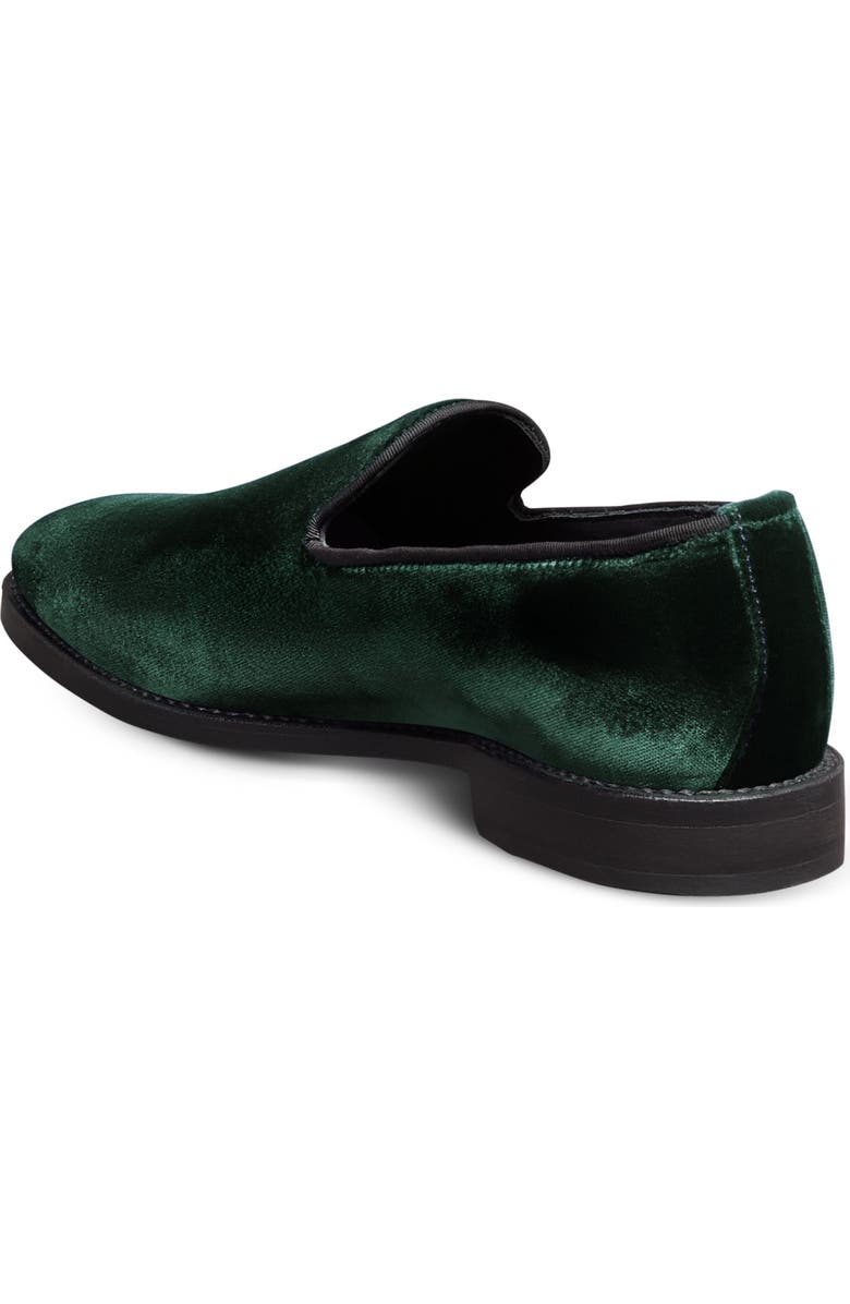 Allen Edmonds Robinson Smoking Slipper, Alternate, color, Green Velvet