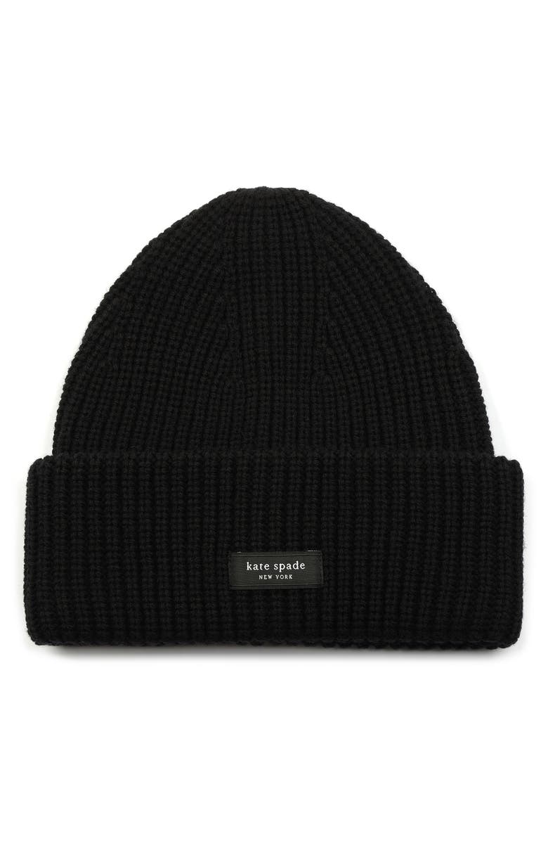 Kate Spade New York Sam Cuff Beanie, Main, color, 
