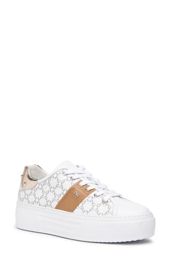 Nerogiardini Logo Print Platform Sneaker