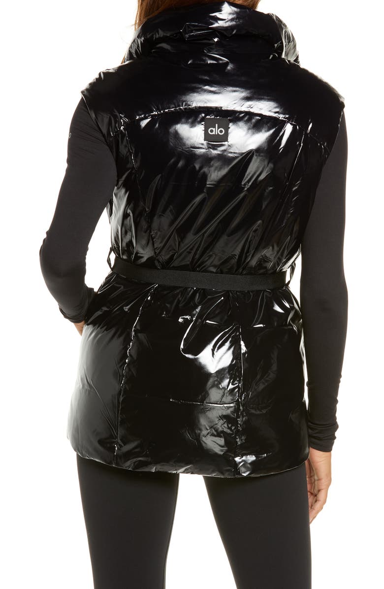 Alo Stunner Puffer Vest, Alternate, color, 