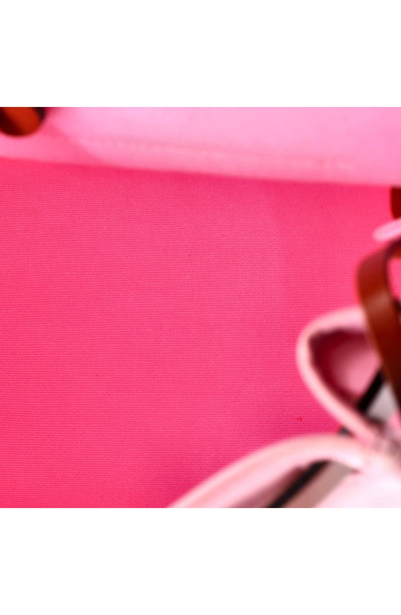 Pre-Owned Hermes Herbag Zip Leather and Toile 31, Alternate, color, Mauve Sylvestre