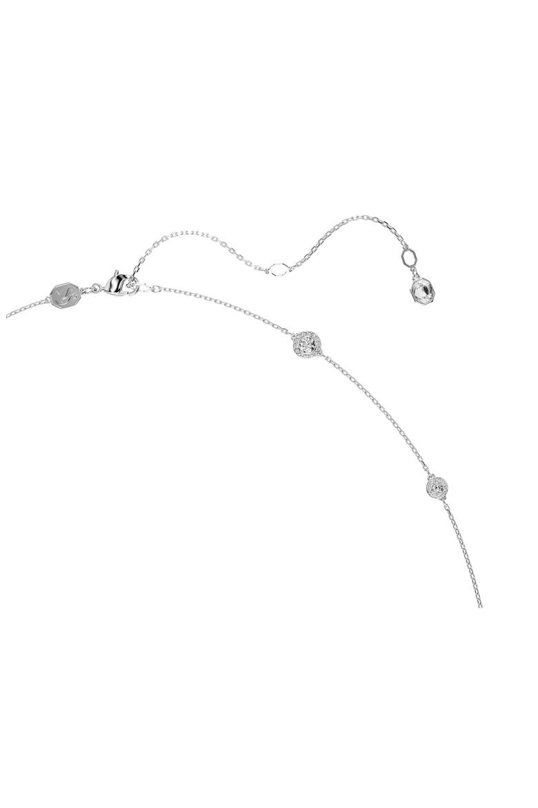 Una Angelic Strandage Necklace, Alternate, color, WHITE/ SILVER