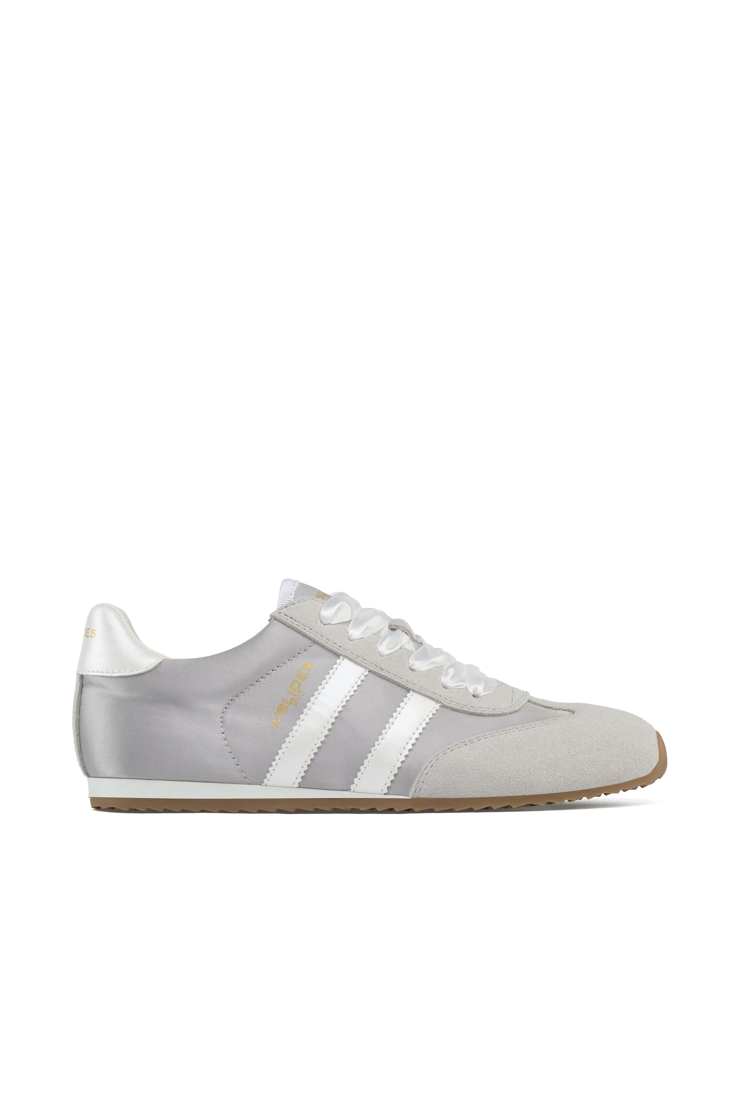Peggy Satin Sneaker, Alternate, color, GREY