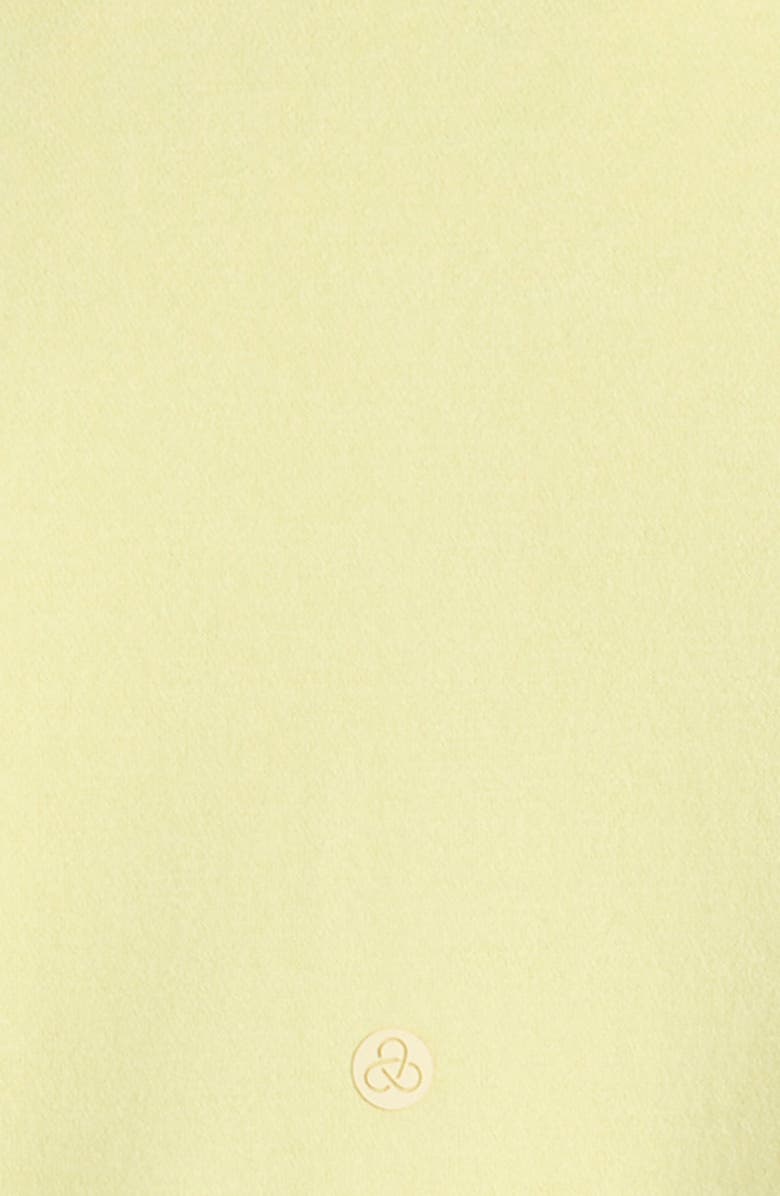 Zella Girl Kids' Cloud Fleece Half Zip Sweatshirt, Alternate, color, Yellow Pear