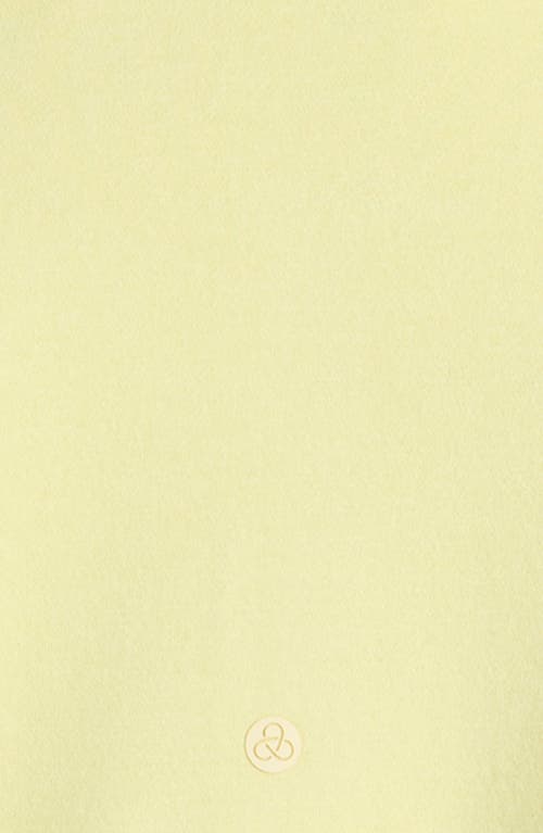 Zella Girl Kids' Cloud Fleece Half Zip Sweatshirt In Yellow